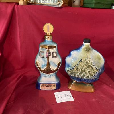 Navy & Marines Beam Decanters
