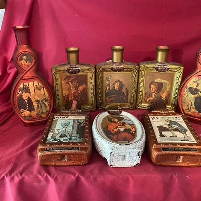 Vintage Beam Decanters