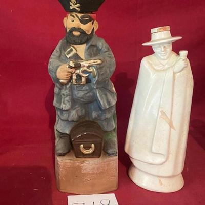 Vintage Pirate Decanter