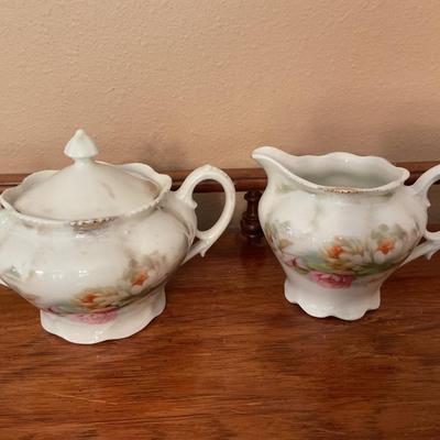 Sugar and Creamer China