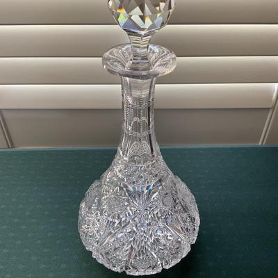 Brilliant Cut Glass Decanter