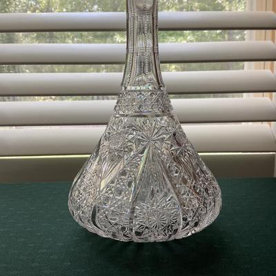 Brilliant Cut Glass Decanter