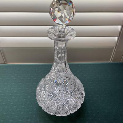 Brilliant Cut Glass Decanter