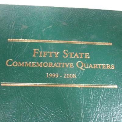 Fifty State Commemorative Quarters 1999-2008 Coinbook