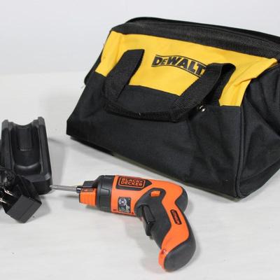 Black & Decker Drill & DeWalt Bag