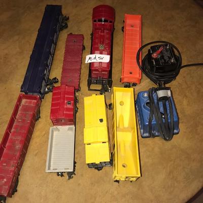 Mid 50s Model Train Cars Excellent Vintage Condition