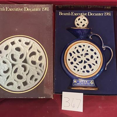 1981 Beam Executive Decanter