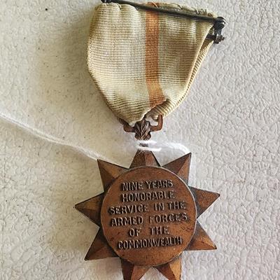 Massachusetts Service Medal WWI