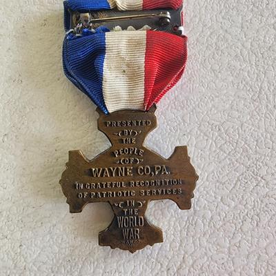 Wayne, PA WWI Medal
