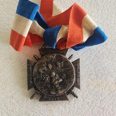 WWI Journee du Poilu Medal