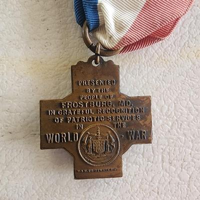 Frostburg, MO WWI Medal