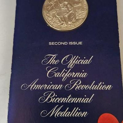 The official California American revolution coin