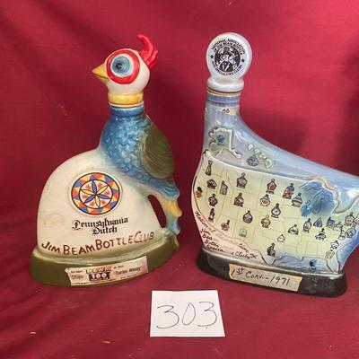Vintage Jim Beam Decanters