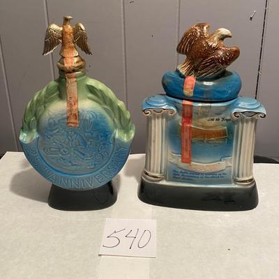 World War II & Pearl Harbor Decanters
