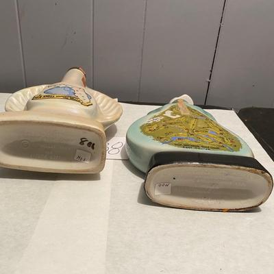 Vintage Florida & Golf Decanters