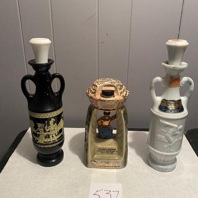 Vintage Beam Decanters