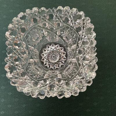 Brilliant Cut Glass Small Bowl