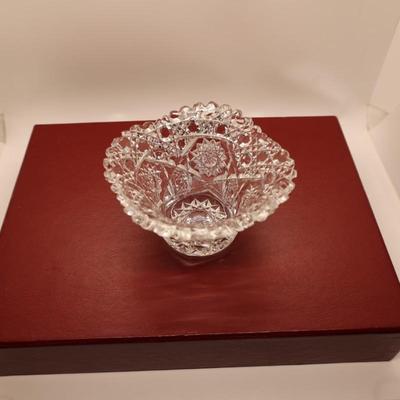 Brilliant Cut Glass Small Bowl