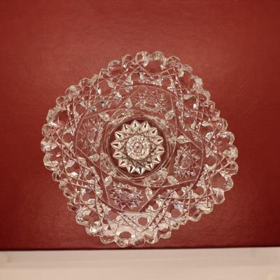 Brilliant Cut Glass Small Bowl