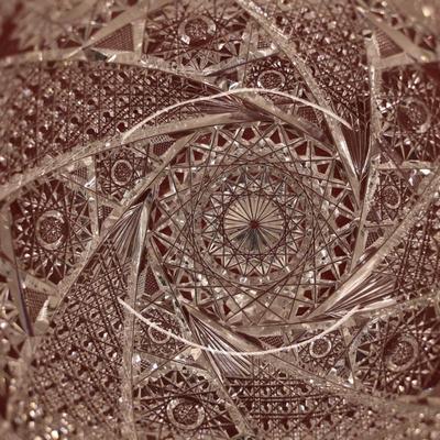 Beautiful Brilliant Cut Glass Bowl
