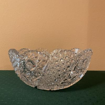 Beautiful Brilliant Cut Glass Bowl