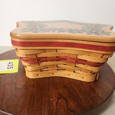Longaberger Christmas Collection 2001 Shining Star Basket