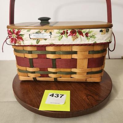 Longaberger 2008 Christmas Collection Wrap it up Basket