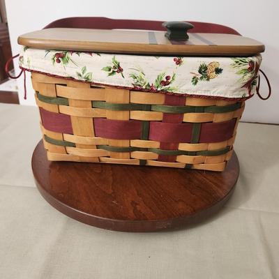 Longaberger 2008 Christmas Collection Wrap it up Basket