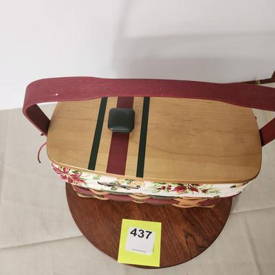 Longaberger 2008 Christmas Collection Wrap it up Basket