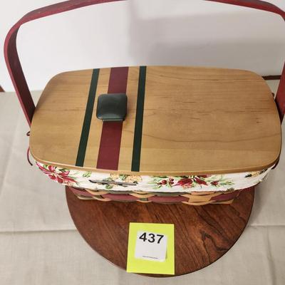 Longaberger 2008 Christmas Collection Wrap it up Basket