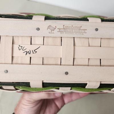 Longaberger 2015 Christmas Collection Yuletide Greetings Baskets