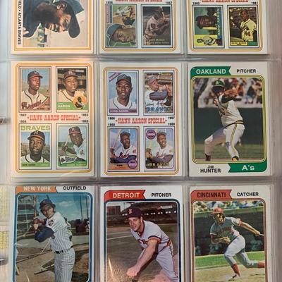 Clean Near Complete Set - 1974 Topps Baseball Cards