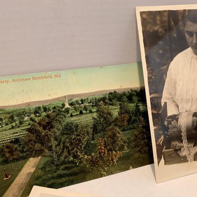 Vintage Lot of Postcards - Many Real Photo Cards