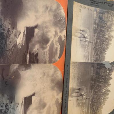 Antique Lot - Rare Stereo View Cards