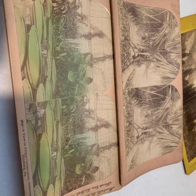 Antique Lot - Rare Stereo View Cards