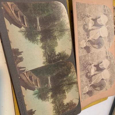 Antique Lot - Rare Stereo View Cards