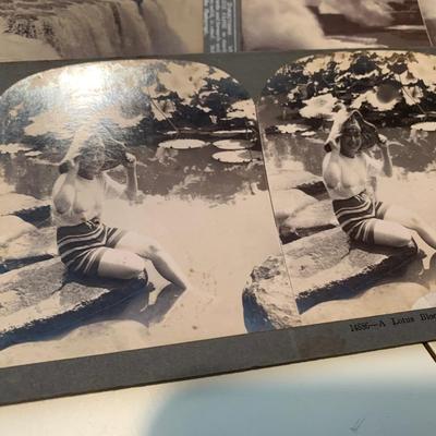 Antique Lot - Rare Stereo View Cards