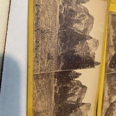Antique Lot - Rare Stereo View Cards