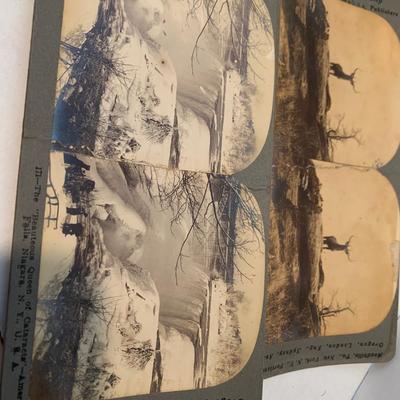 Antique Lot - Rare Stereo View Cards
