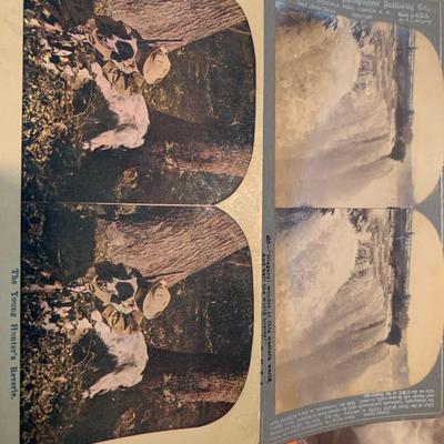 Antique Lot - Rare Stereo View Cards