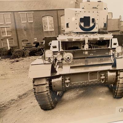 Rare WWII Tank Production 8 x 10 Authentic Photos - not reprints