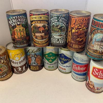 Clean Vintage Beer Can Lot