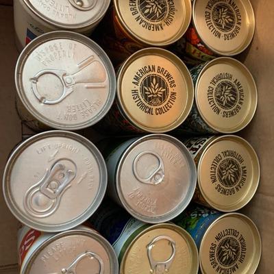 Clean Vintage Beer Can Lot