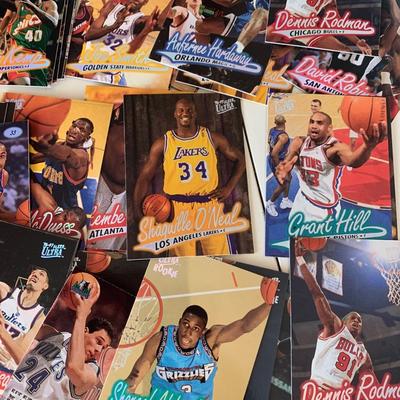 Clean 1990s NBA Basketball Cards Rookies HOF Shaq Jordan +++