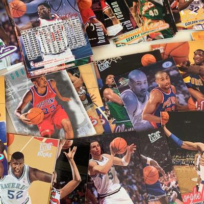 Clean 1990s NBA Basketball Cards Rookies HOF Shaq Jordan +++