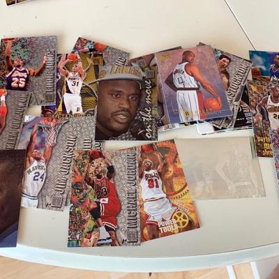 Clean 1990s NBA Basketball Cards Rookies HOF Shaq Jordan +++