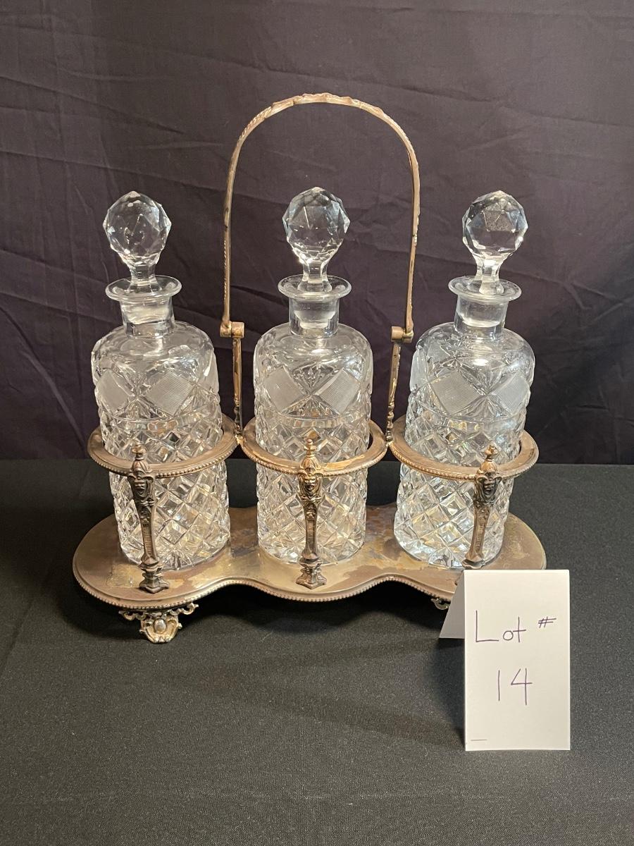 Crystal Liquor Decanters