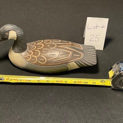 2 Gary Cooper Signed Duck Decoys
