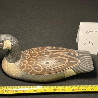 2 Gary Cooper Signed Duck Decoys