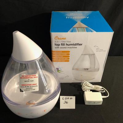 Crane 4 in 1 filter free humidifier